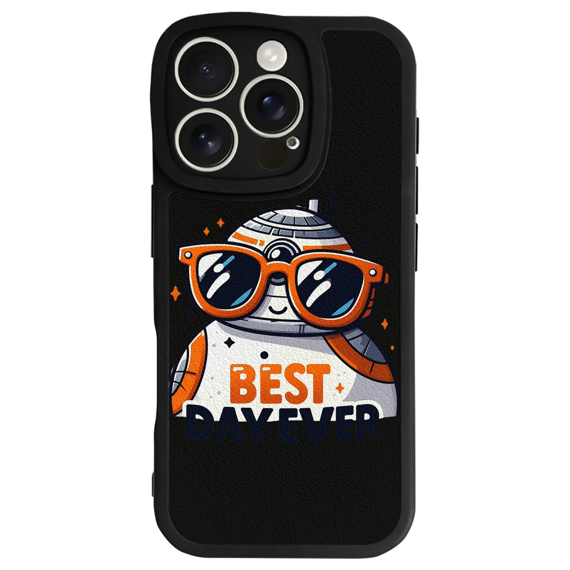 （画像用） スター・ウォーズ Star Wars 【iPhone 16シリーズ対応】シリコンスマホケース（レザー調） 材質：シリコン